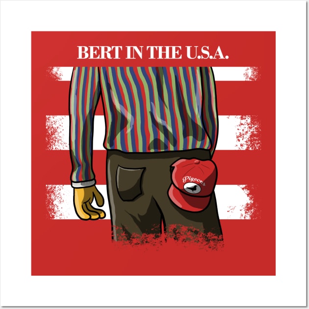 Bert in the USA Wall Art by ACraigL